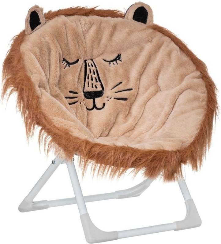 Kinderklappsessel Lion - kastanienbraun Atmosphera créateur d'intérieur
