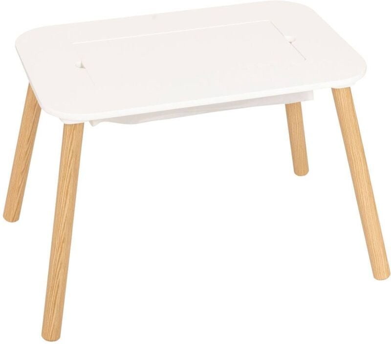 Atmosphera - Kinder-Beistelltisch Buldy weiß 68,5x43cm créateur d'intérieur