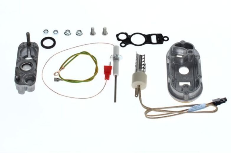 Ersatzteil ttnr: 7736700318 Glühzünder/Elektrode Set kpl. 15-45kW - Bosch