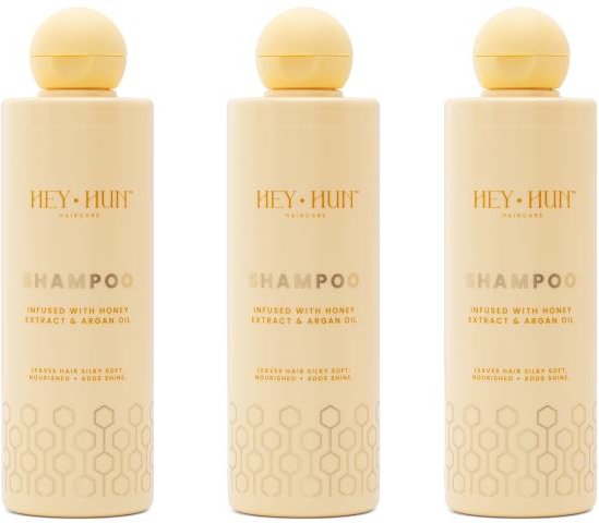 Hey Hun Argan & Honey Shampoo 3 x 300 ml