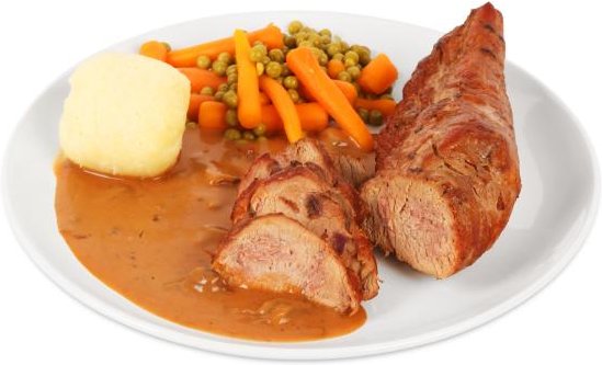 Schweinefilet in Steinpilzrahmsoße