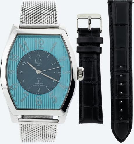 ETT Funk-Solar Herrenuhr, inkl. Ersatzlederband