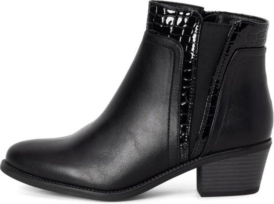 TOPWAY COMFORT Damenstiefeletten schwarz