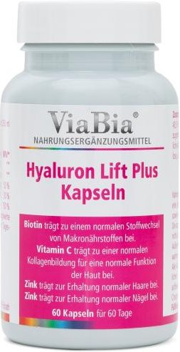 Thumbnail - ViaBia Hyaluron Lift Plus 60 Kapseln