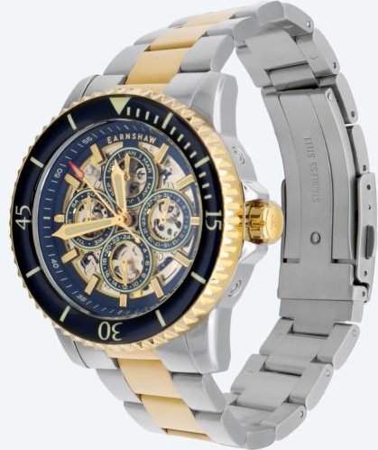 EARNSHAW "Admiral Duncan" Automatikuhr, bicolor