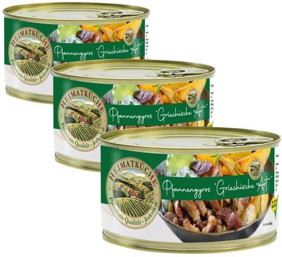 Pfannengyros ''Griechischer Art" 400g