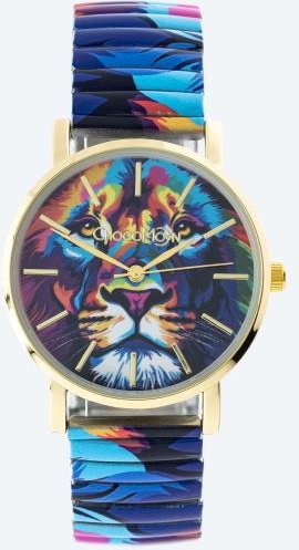 ChocoMoon Damenuhr "Street Art Lion" Quarz