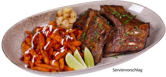 Spare ribs sous vide 500g