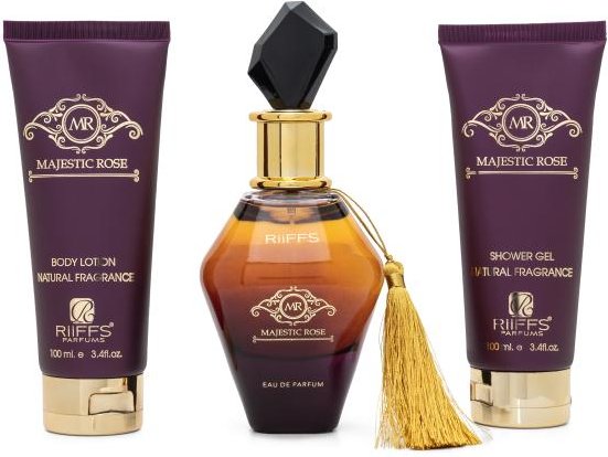 Riiffs Geschenkset 3-teilig Majestic Rose