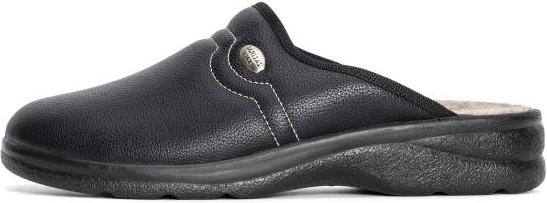 SANITAL LIGHT Herrenhausschuh schwarz