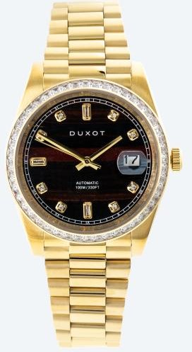 DUXOT Automatikuhr "Serenata" Tigerauge