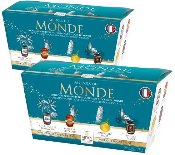 Abtey Ballotin "Alcools du Monde" 2er Set
