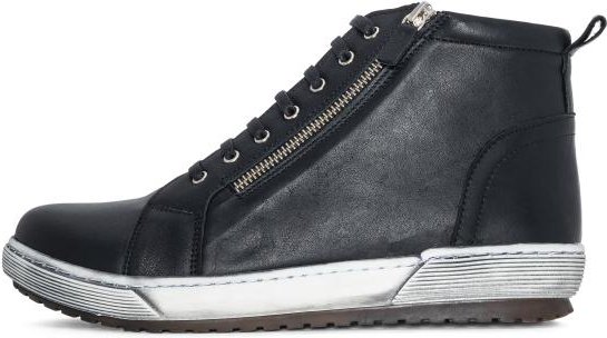 Andrea Conti Damen Hochschnürer schwarz