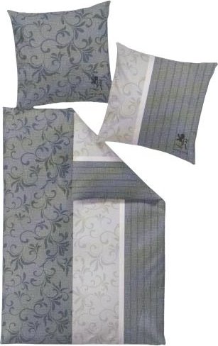OTTO KERN Bettwäsche 4tlg. Rankenmuster, grün