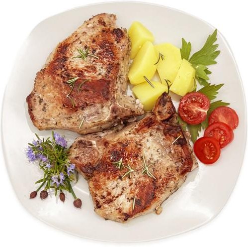 Kotelett m. Kräutermarinade