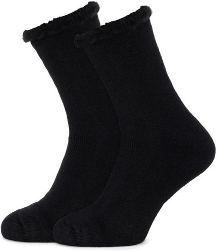 Antonio Mega Thermo Socken 2er Set, schwarz
