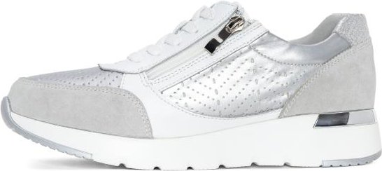 TOPWAY COMFORT Damensneaker weiß/silber