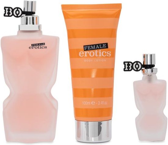 Geschenkset 3-teilig Female Erotics EdP + Duschgel
