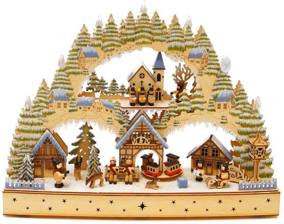 Lichterbogen Winteridylle