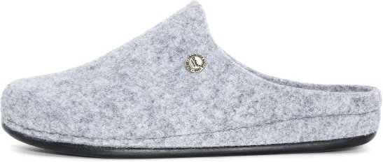 Dr. Feet Damenhausschuhe hellgrau