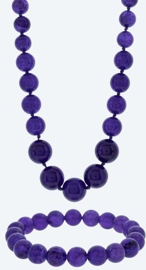 Christian Materne SET Collier+Armband Jade beh.