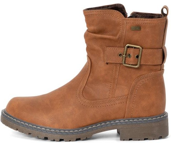 TOPWAY COMFORT Damenstiefeletten cognac