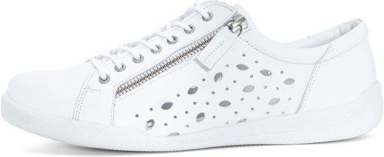 Andrea Conti Damen Lederschnürer weiß