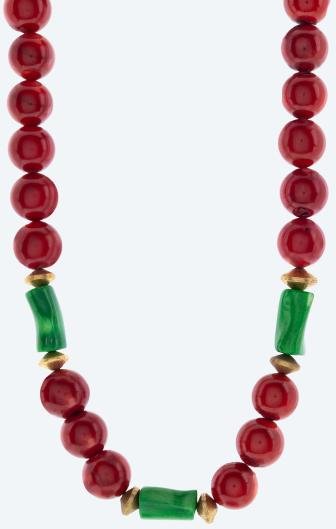 Christian Materne Collier Bambuskoralle