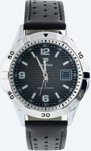 Time Piece Herren-Funkuhr anthrazit