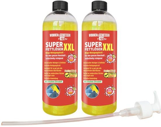 W&G XXL Superfettlöser 2 x 750ml