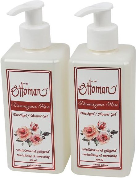 Ottoman Damaszener Rose Duschgel 2x300ml