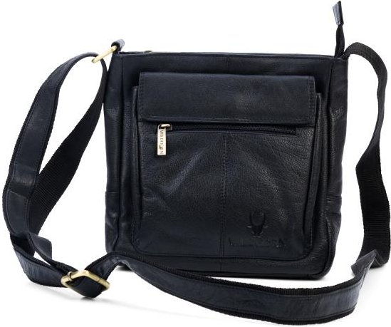 WILDHORN Büffelledertasche schwarz