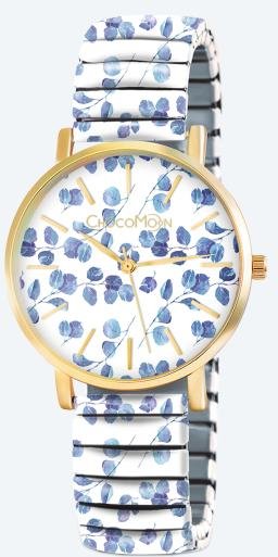 ChocoMoon Damenuhr "Blue Summer"