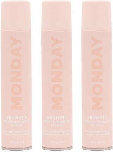 MONDAY Brunette Trockenshampoo 3x200 ml