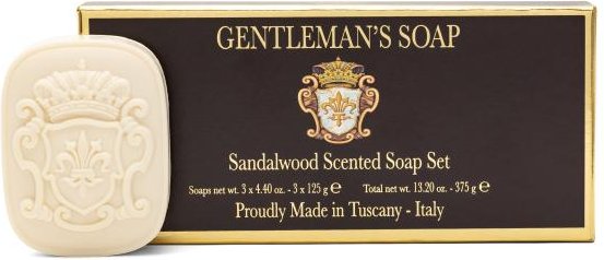 Fiorentino Hartseifen Set Sandelholz 3x125 gr