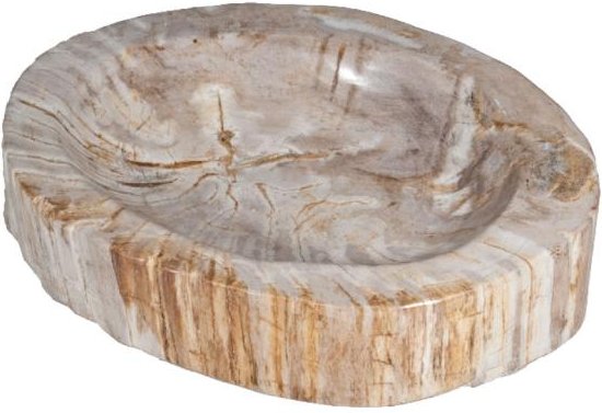 Schale fossiles Holz 3-4 kg