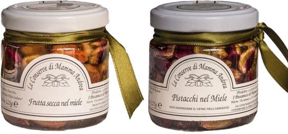 DUO Eingelegte Nüsse in Akazienhonig