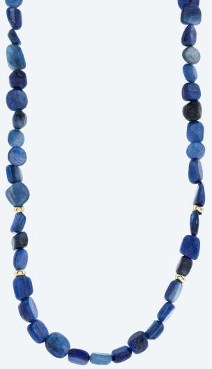 Collier Kyanit Magnetverschluß