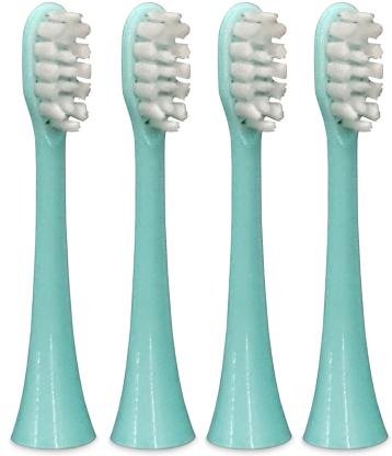 Mirantibus Ersatzzahnbürsten 4 teilig Diamant grün