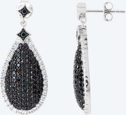 Ohrhänger 925 Sterling Silber Spinell