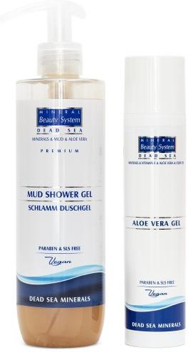 MBS Aloe Vera Gel 1x100ml+Mud Duschgel 1x300ml