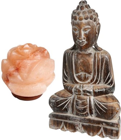 Darimana Salzlampe Lotusblüte