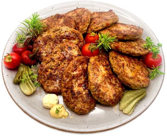 Fleischküchle Pizza 10 x 80g