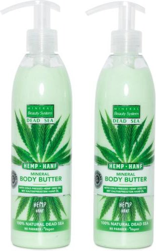 MBS Body Butter Hanf 2x300 ml