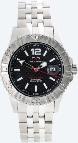 DeLorean Herren-Automatikuhr "Regatta" Carbon