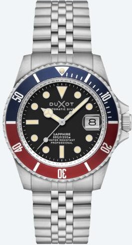 DUXOT Herren-Automatikuhr "Atlantica Diver" Pepsi