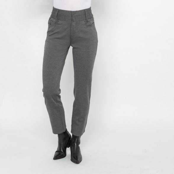 Zauberhose 'Miracle Shape' Regular grau meliert