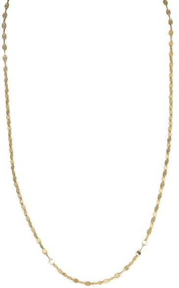 Spiegel-Kette 925 Sterling Silber vergoldet