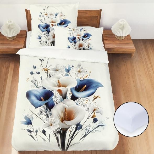 Bettwäsche in 3D-Optik 4tlg.