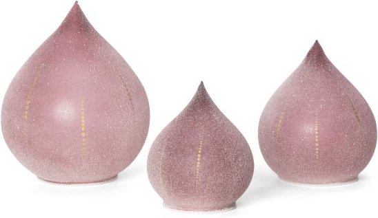 LED-Stimmungsleuchtenset Glas 3tlg